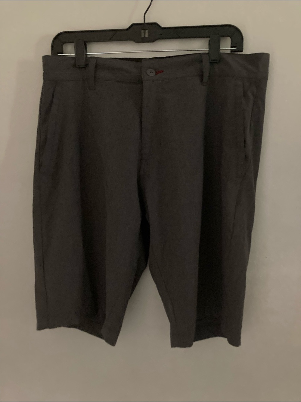 Men's Classic Dark Gray Casual Shorts